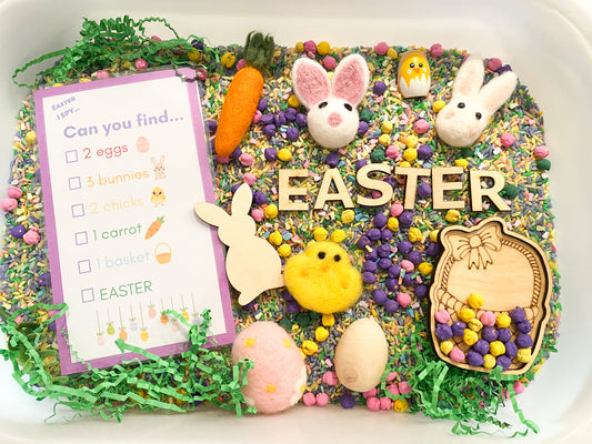 Easter I Spy Sensory Kit - Easter Sensory Bin