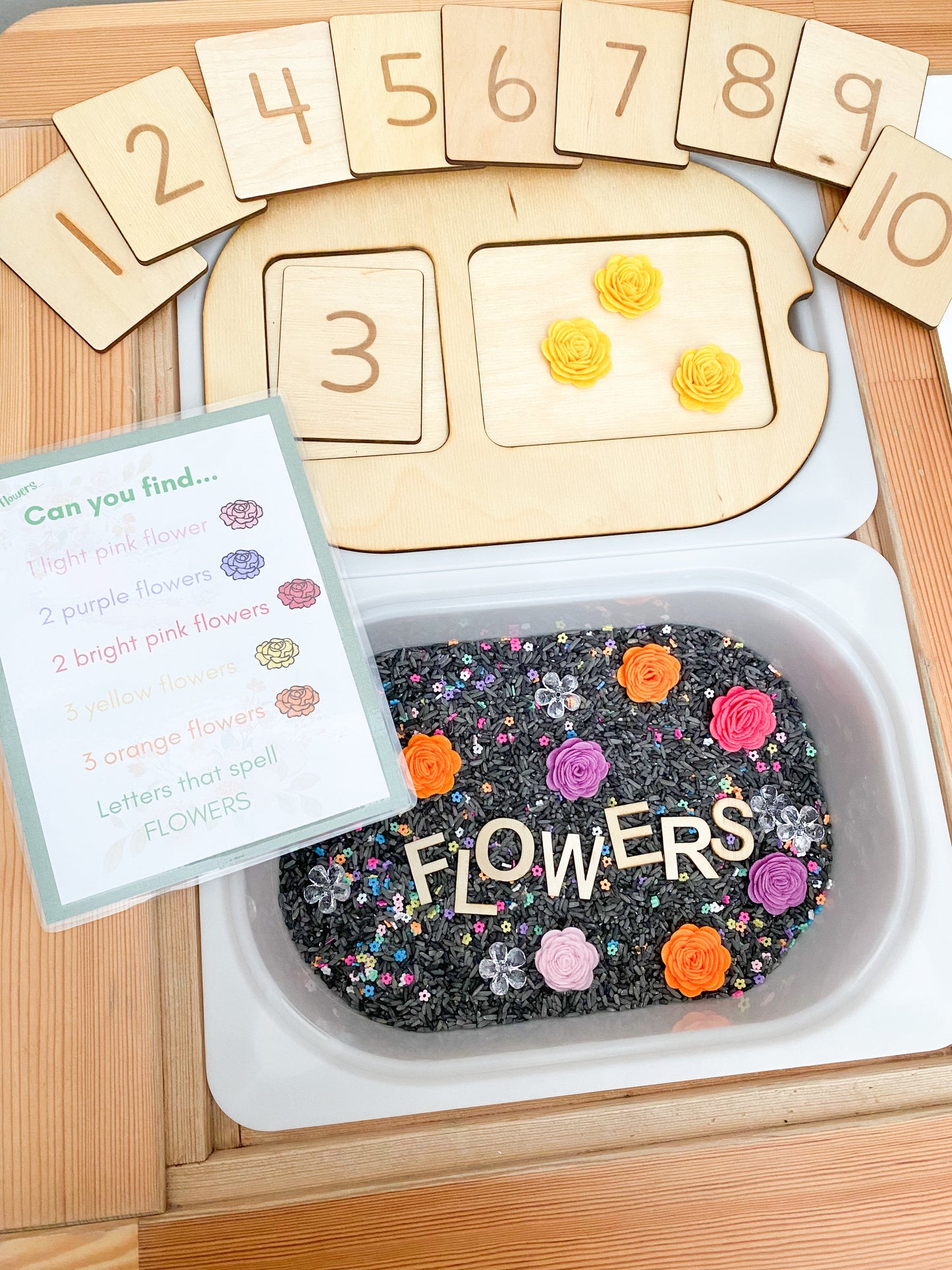 Flower I Spy Sensory Kit