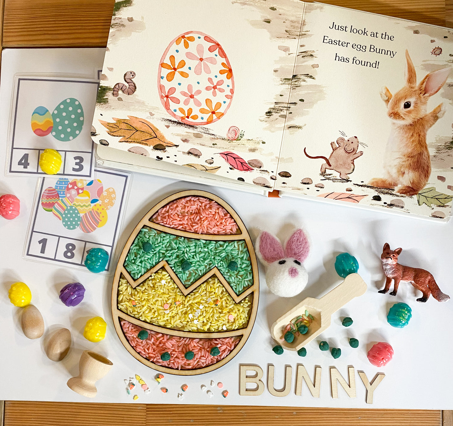 Happy Easter Little Bunny Book Kit