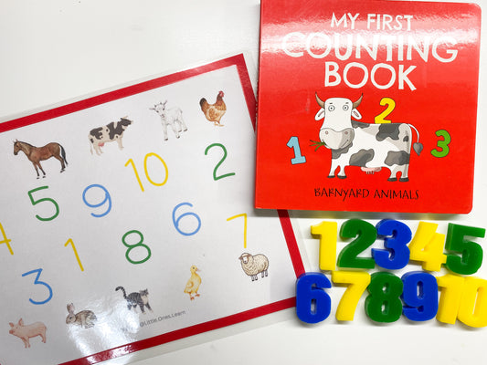 Barnyard Animals First Counting Book