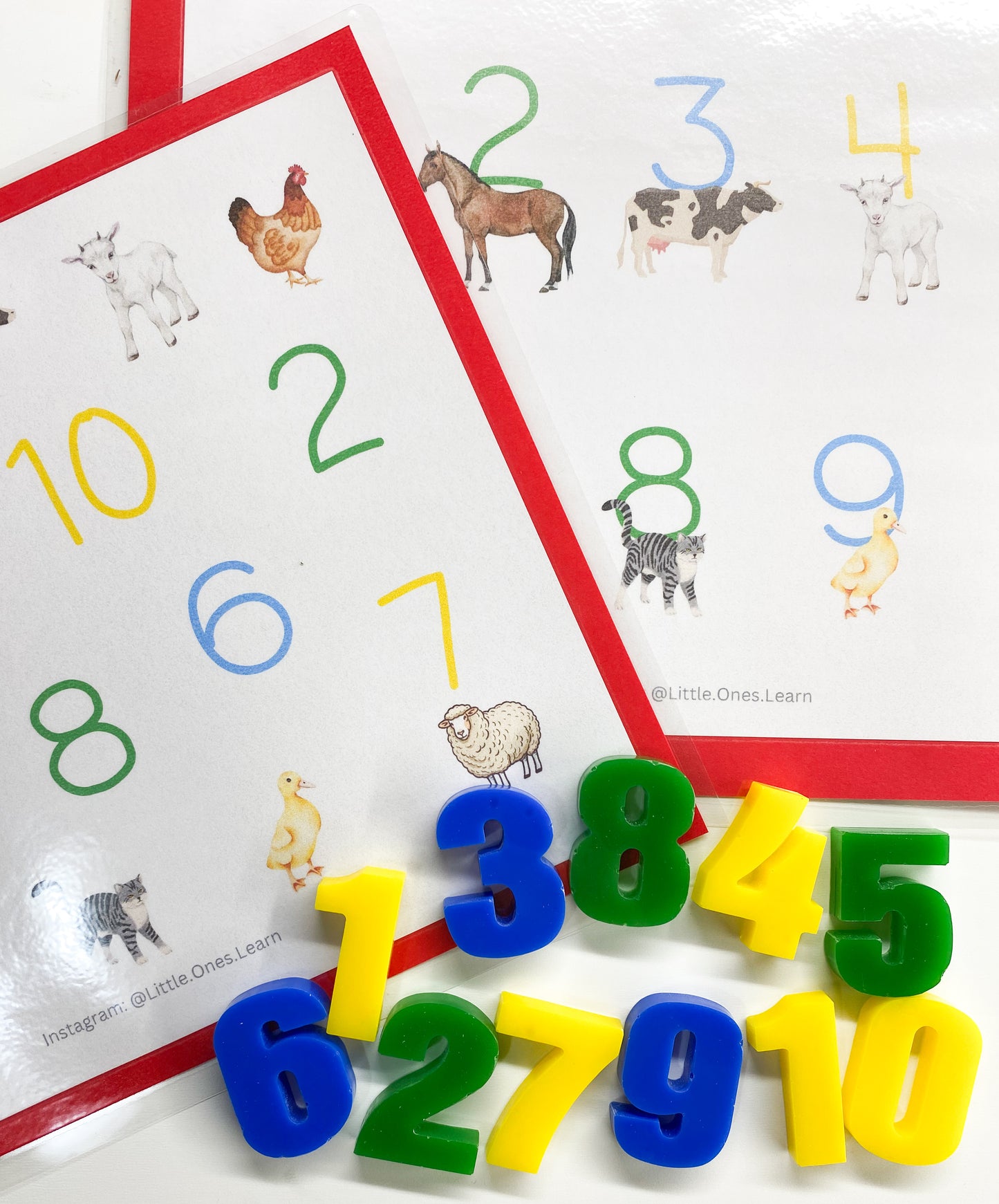 Barnyard Animals First Counting Book