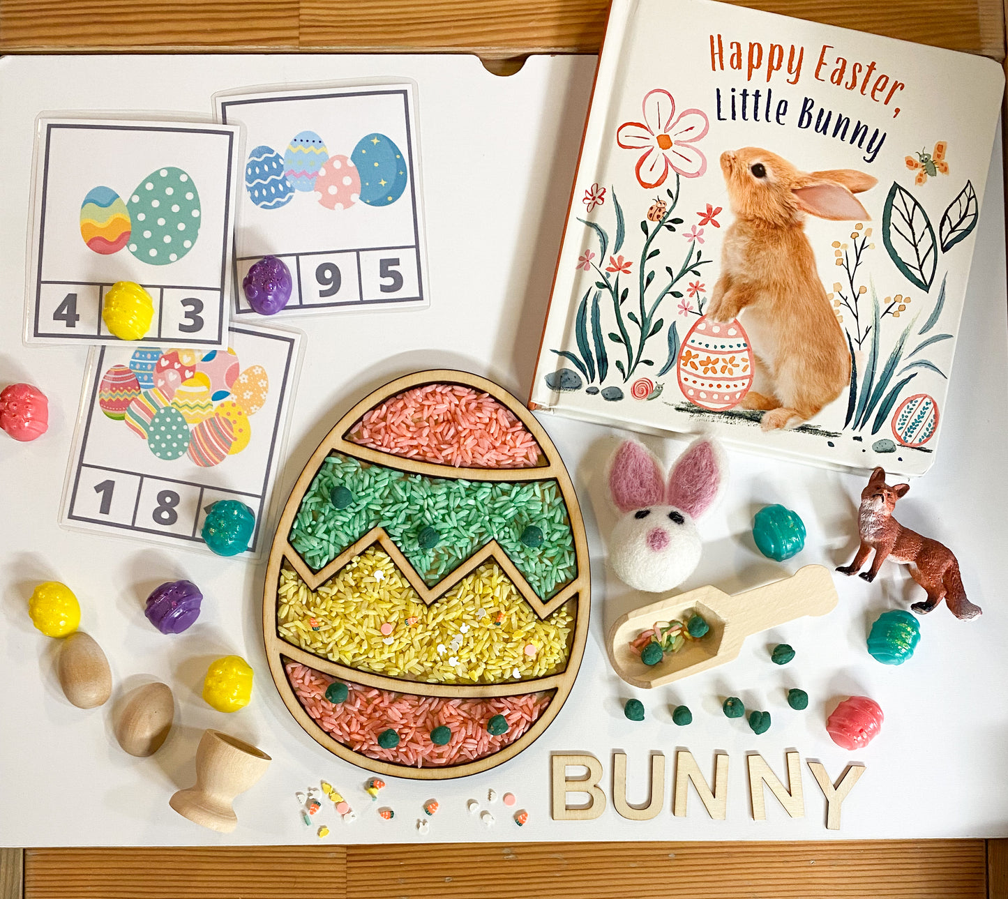 Happy Easter Little Bunny Book Kit