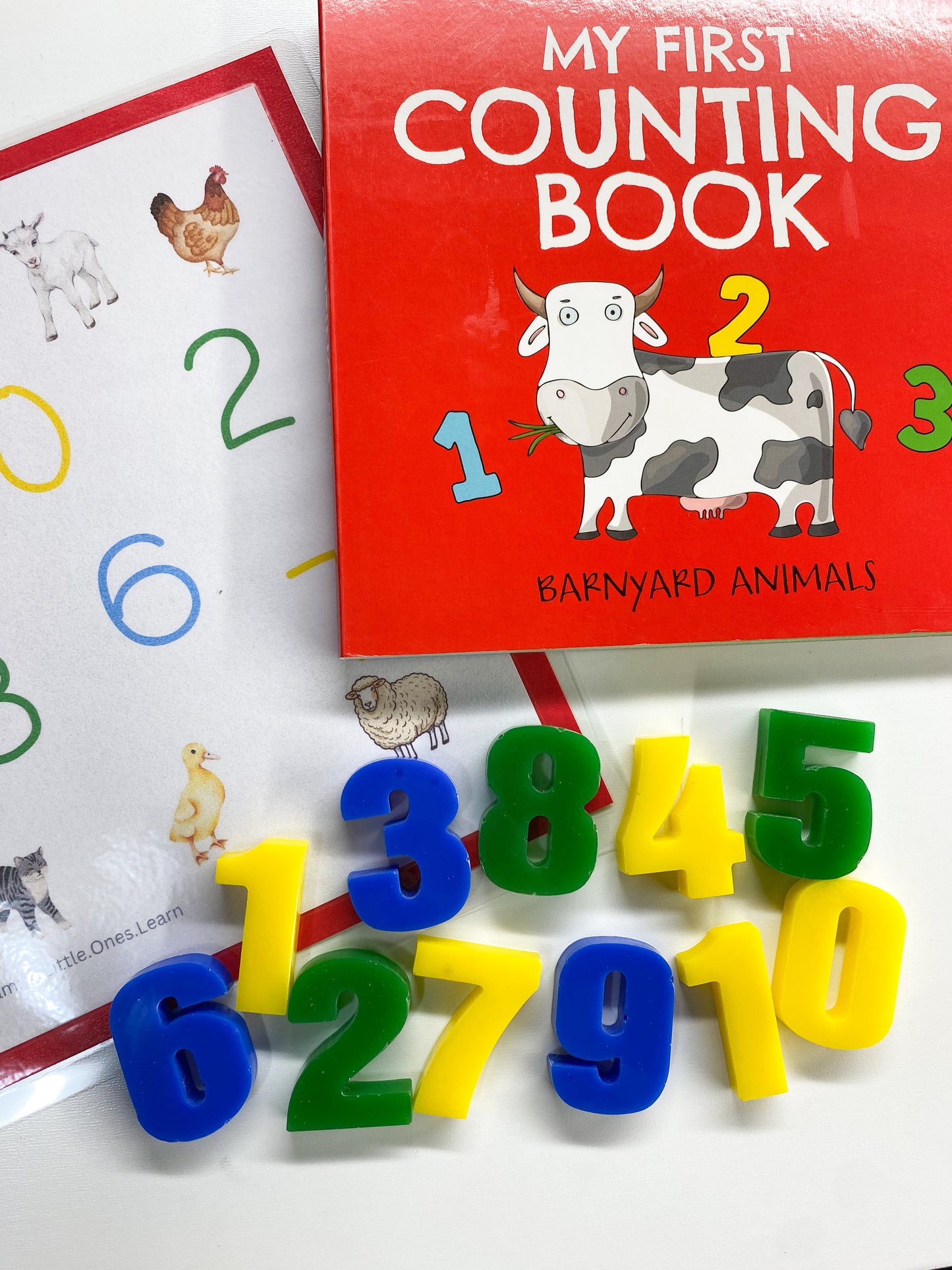 Barnyard Animals First Counting Book