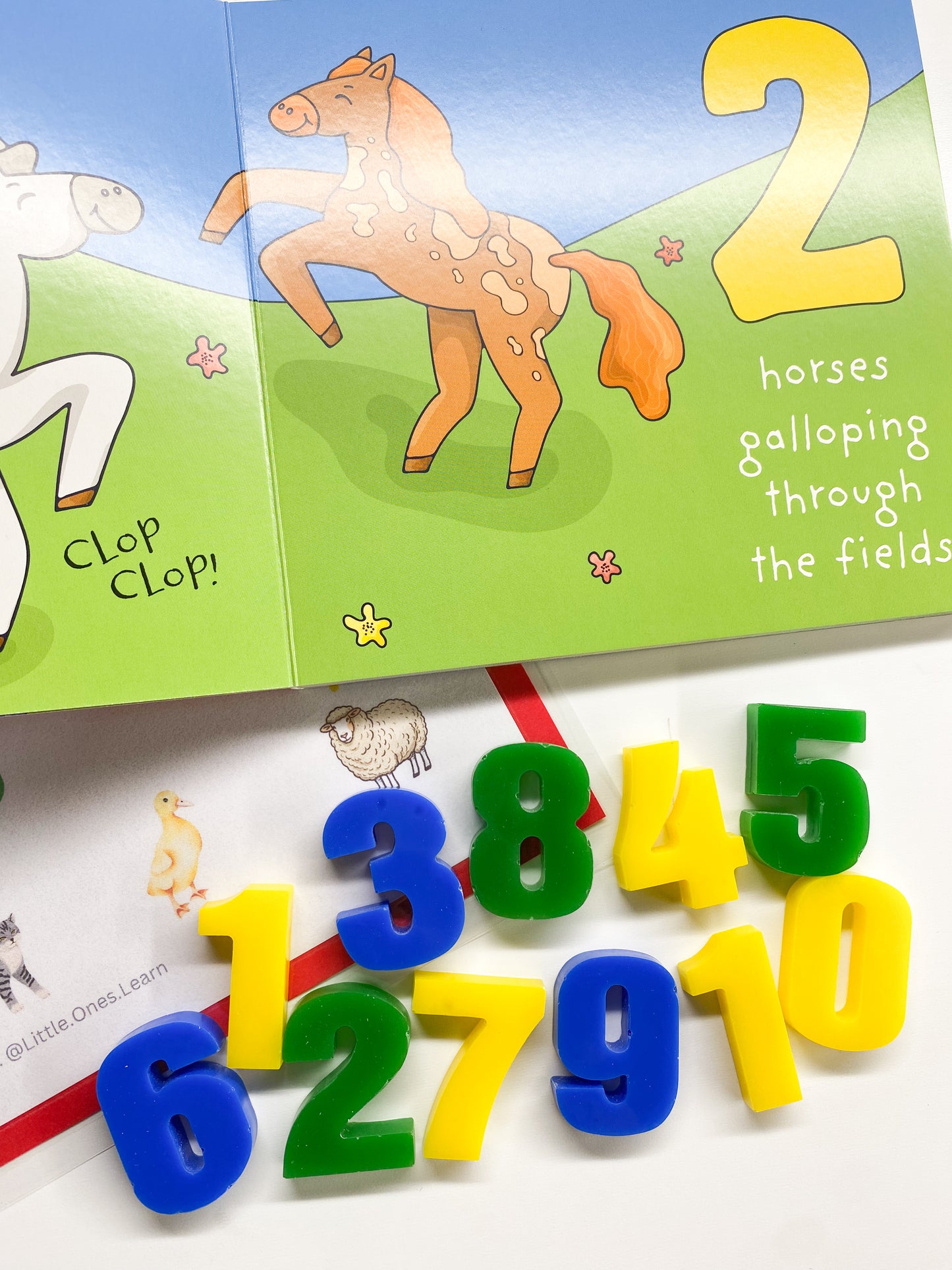 Barnyard Animals First Counting Book