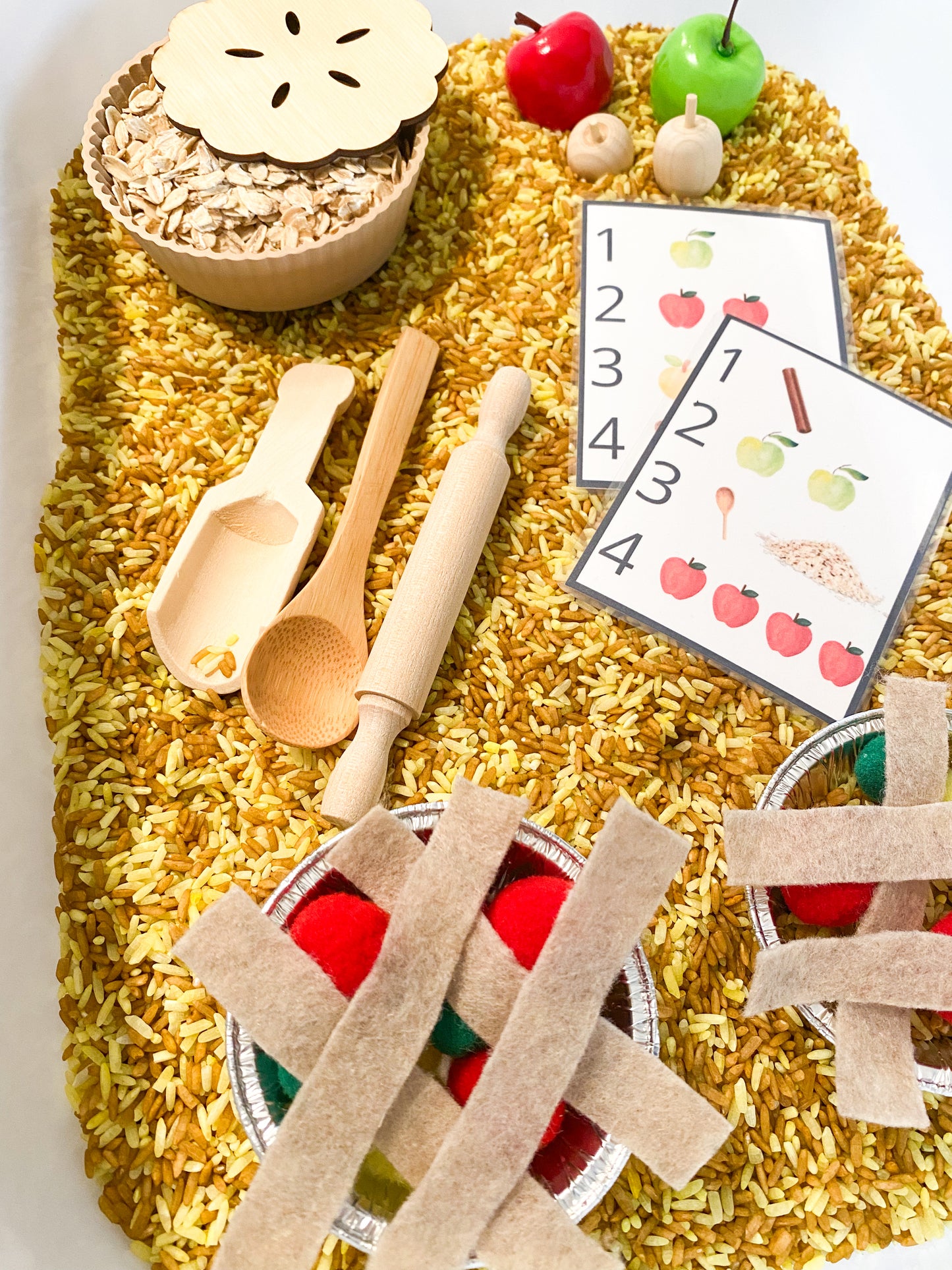 Apple Pie Sensory Kit