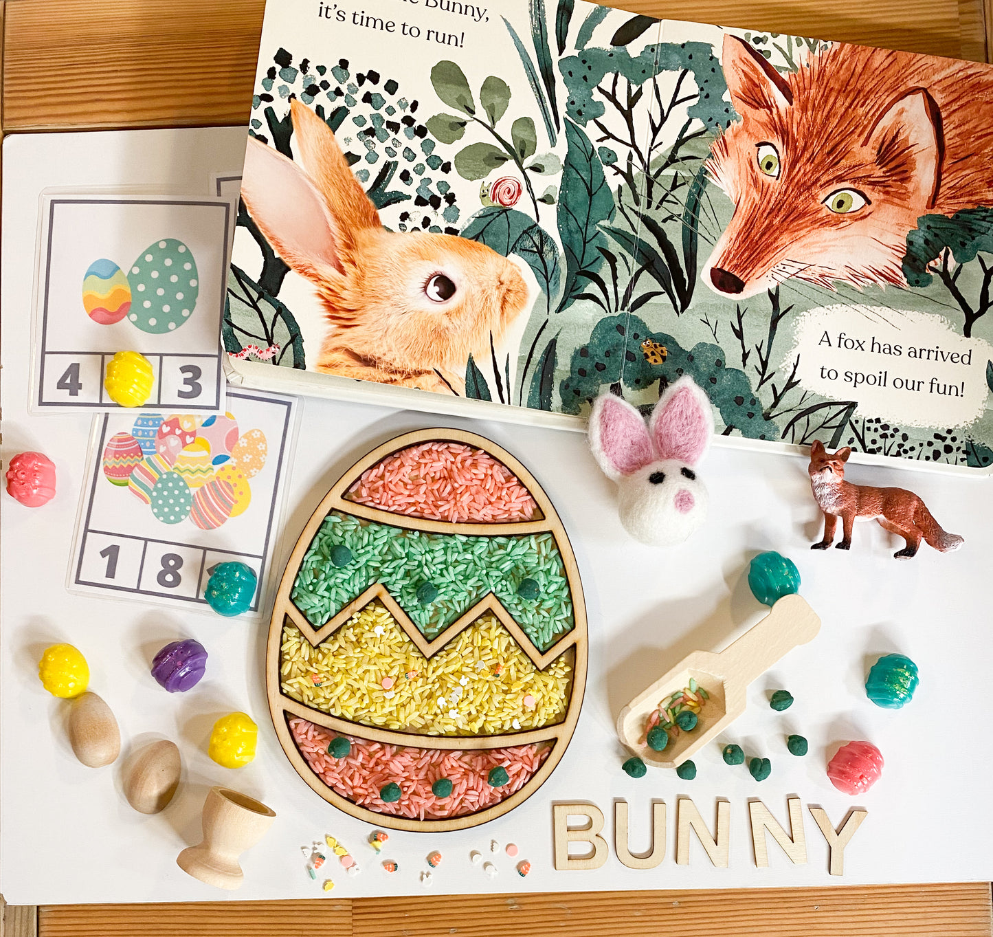 Happy Easter Little Bunny Book Kit