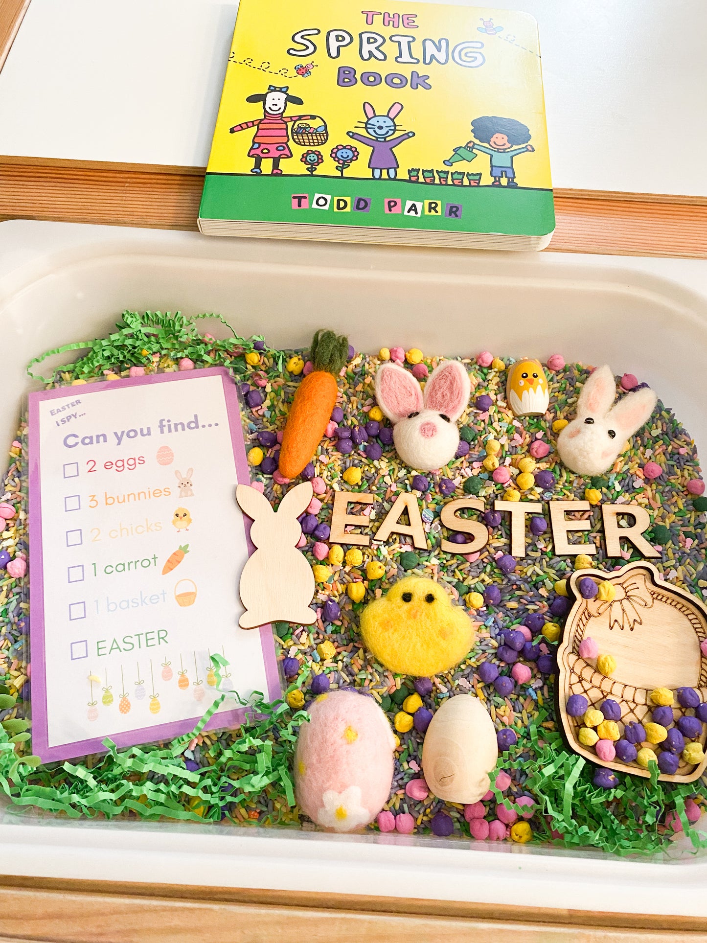 Easter I Spy Sensory Kit - Easter Sensory Bin