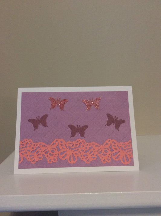 Butterfly Notecard - Blank Card - Greeting Card - Pregnancy and Infant Loss Awareness