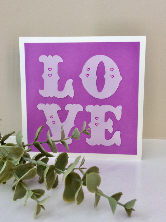 Love Card -  Valentine's Day Card - Vday - Valentine