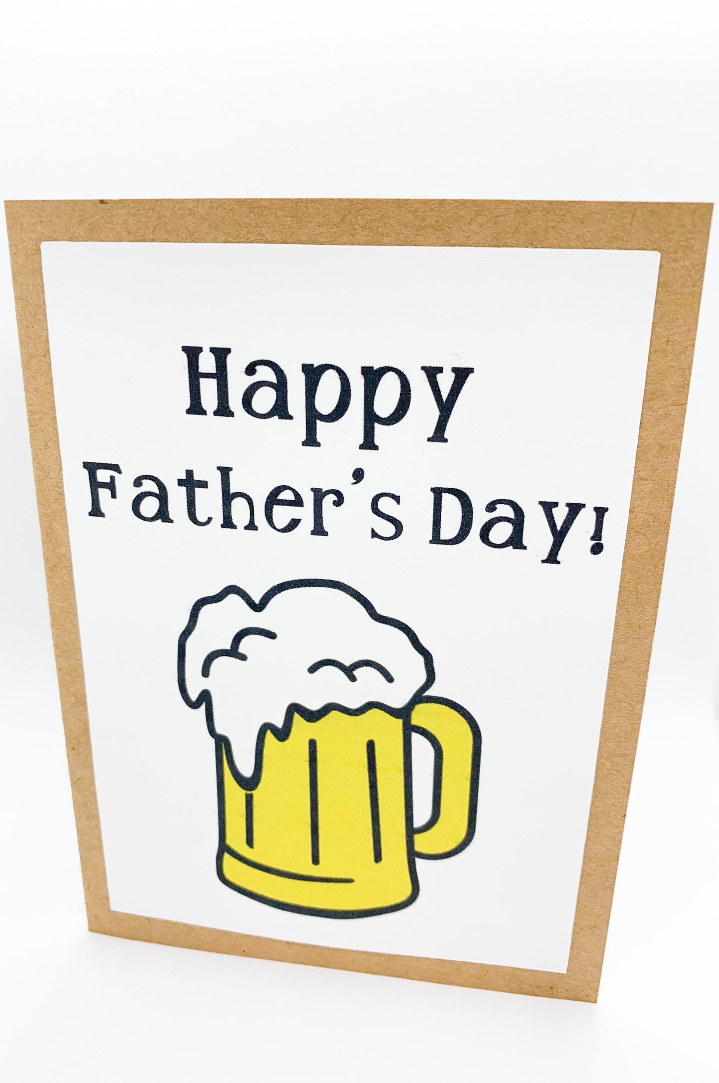 Fathers Day Card, BBQ Card, Moustache, Beer Lover, Card for dad, Fishing, Car