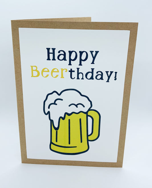 Birthday Card for Him - Beer Card - Birthday - Beer Lover