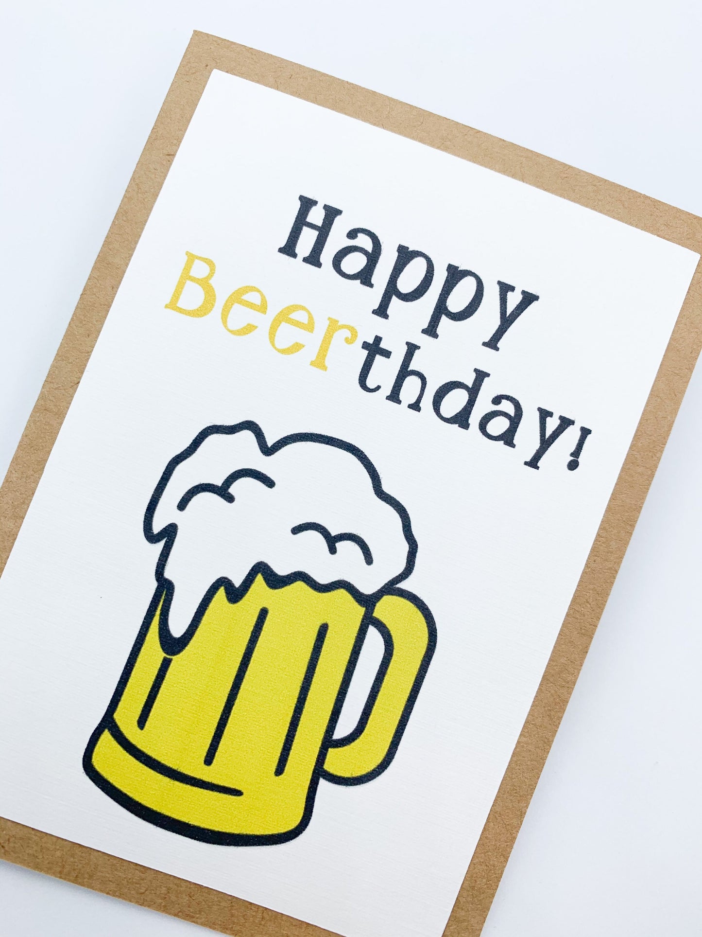 Birthday Card for Him - Beer Card - Birthday - Beer Lover