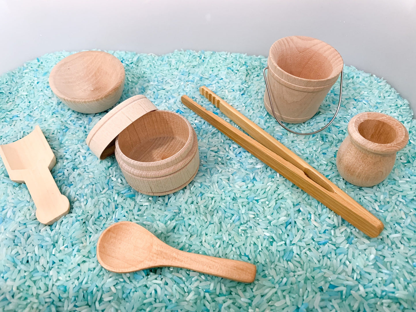 Wooden Sensory Tool Kit - Tools for Sensory Play - Different Sets to Choose From