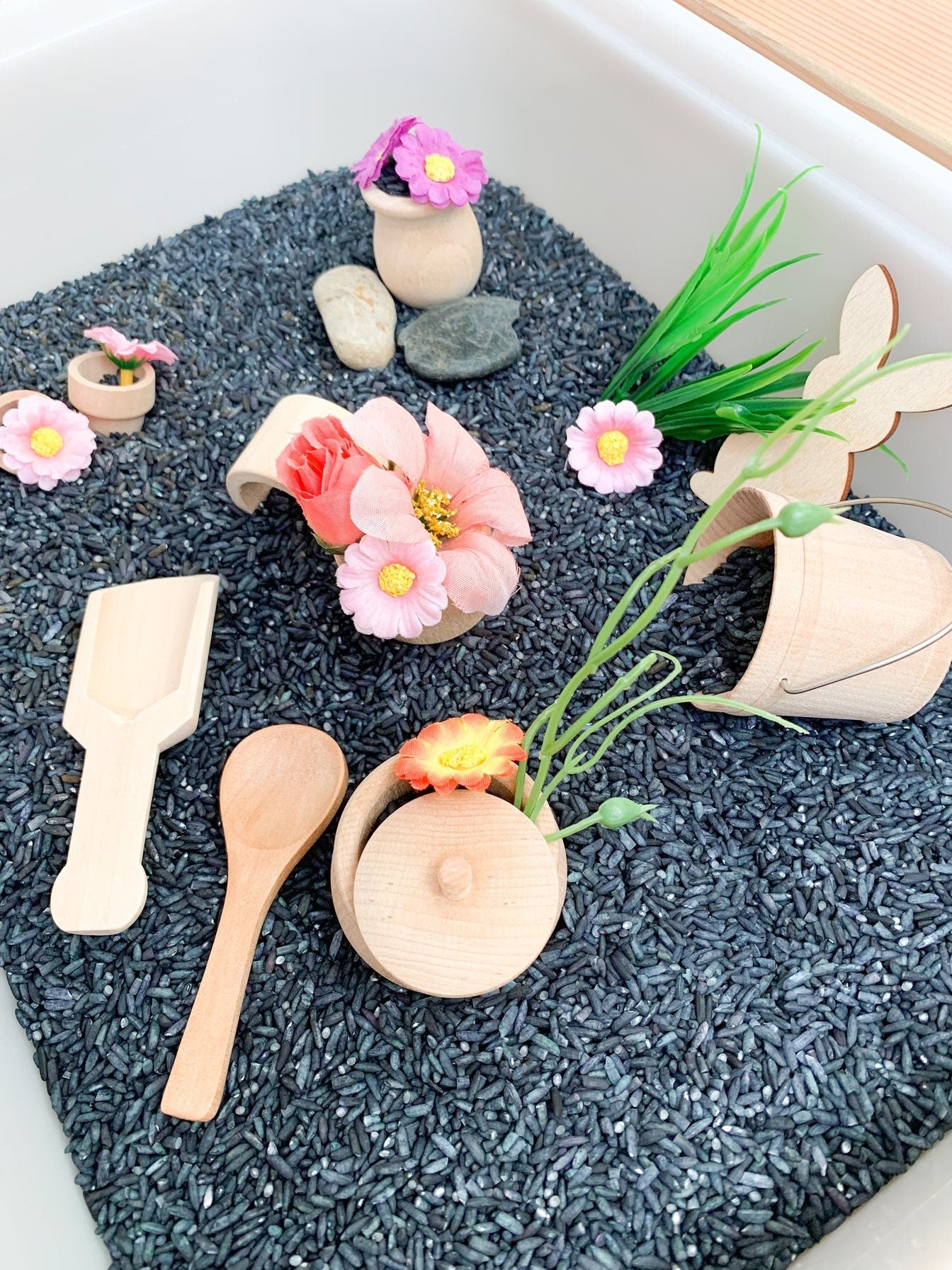 Ultimate Garden Sensory Kit - Rice Sensory Kit - Garden Activity for Kids