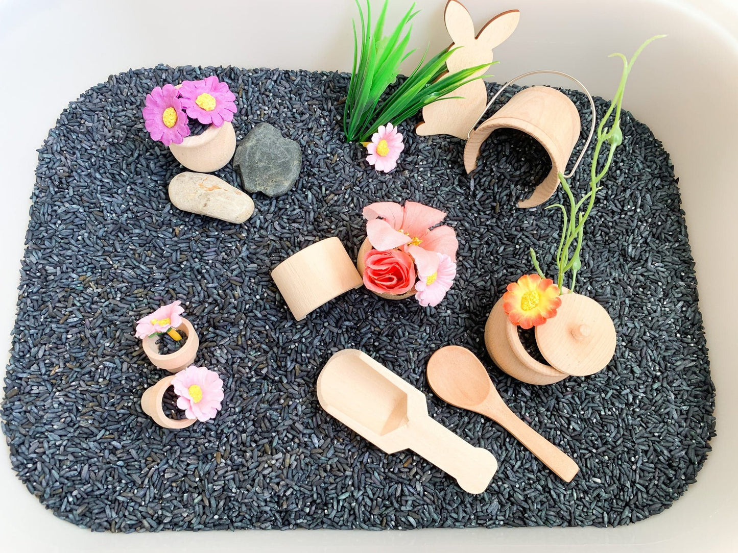 Ultimate Garden Sensory Kit - Rice Sensory Kit - Garden Activity for Kids