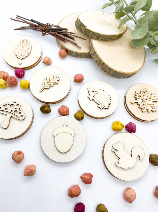 Fall Playdough Stamp Set