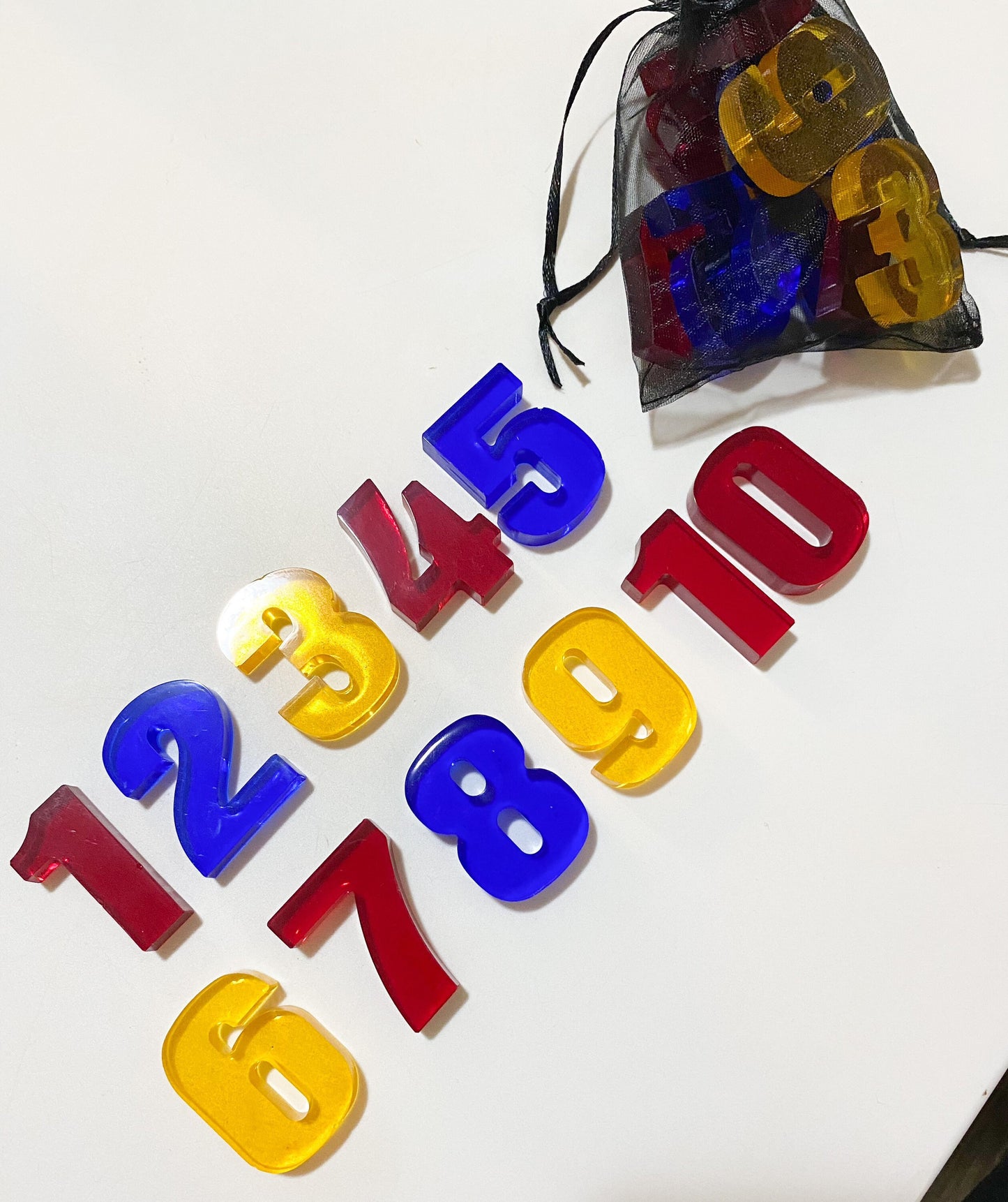 Resin Numbers 1-10 PLUS Learning Mats