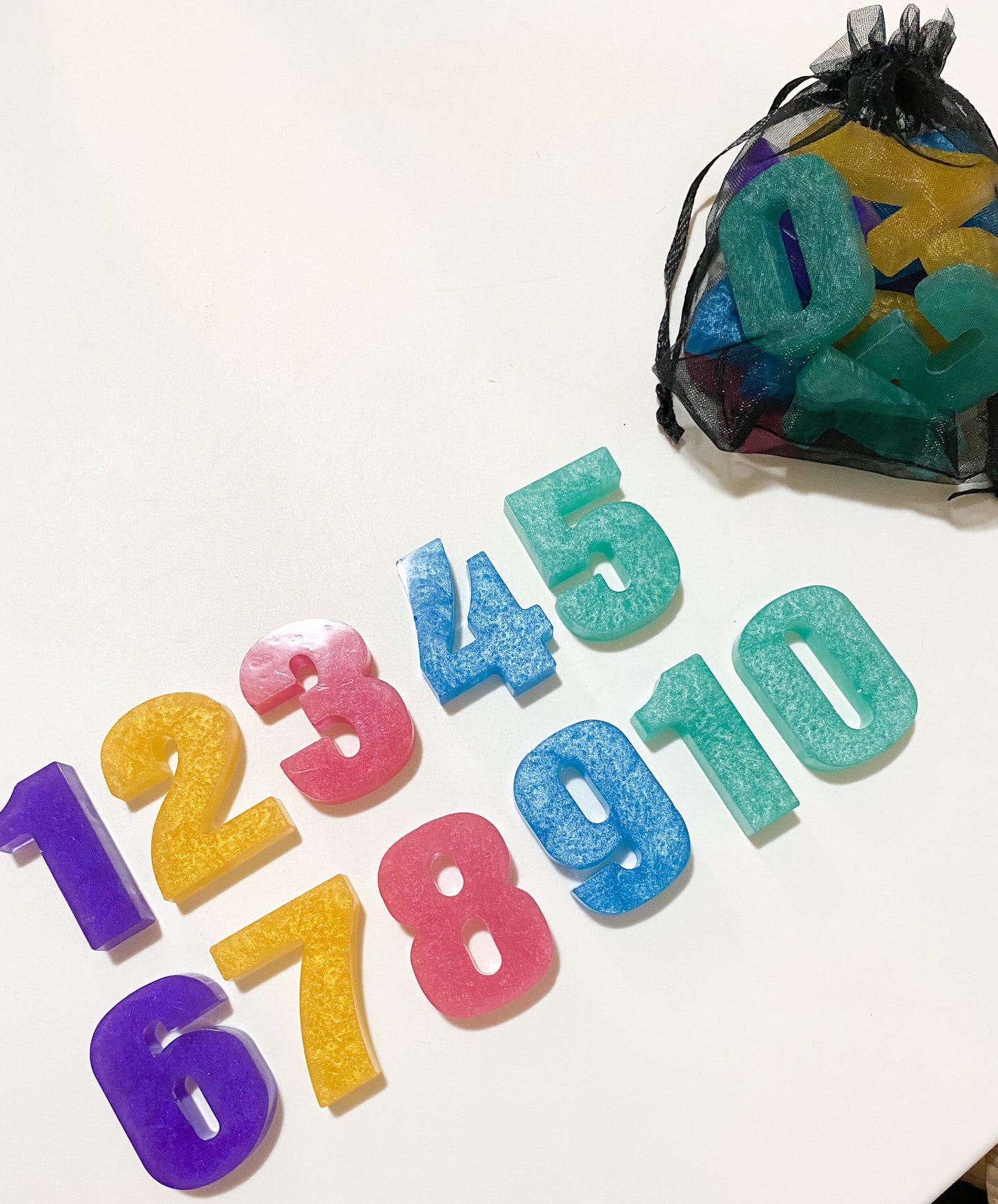 Resin Numbers 1-10 PLUS Learning Mats