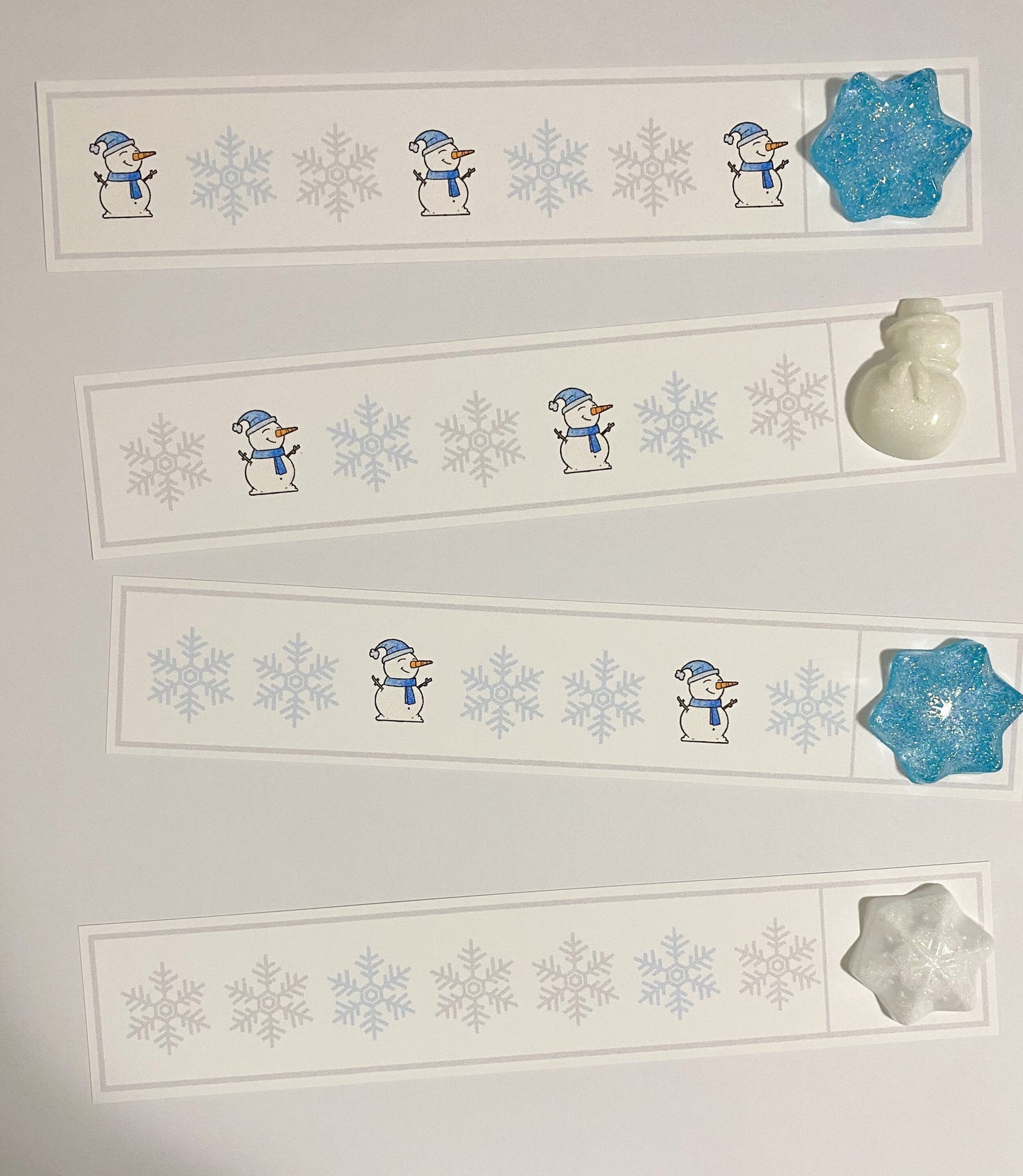 Winter and Christmas Patterns - Resin Snowflake, Snowman and Tree Patterns