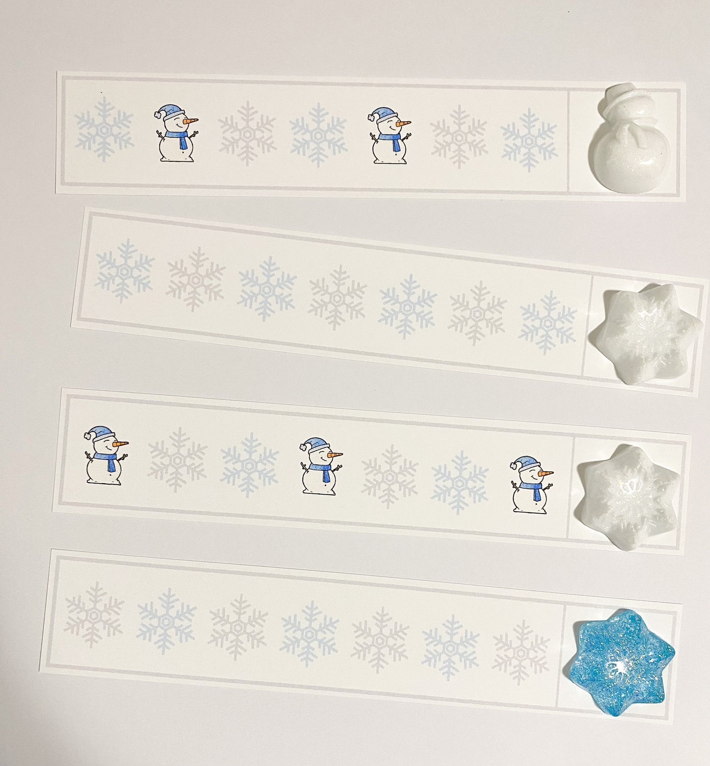 Winter and Christmas Patterns - Resin Snowflake, Snowman and Tree Patterns