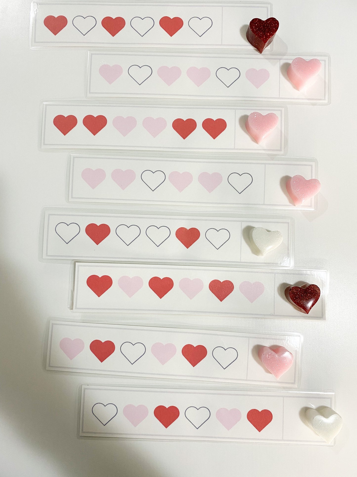 Valentine’s Day Heart Patterns - Resin Hearts - Resin Heart Patterning