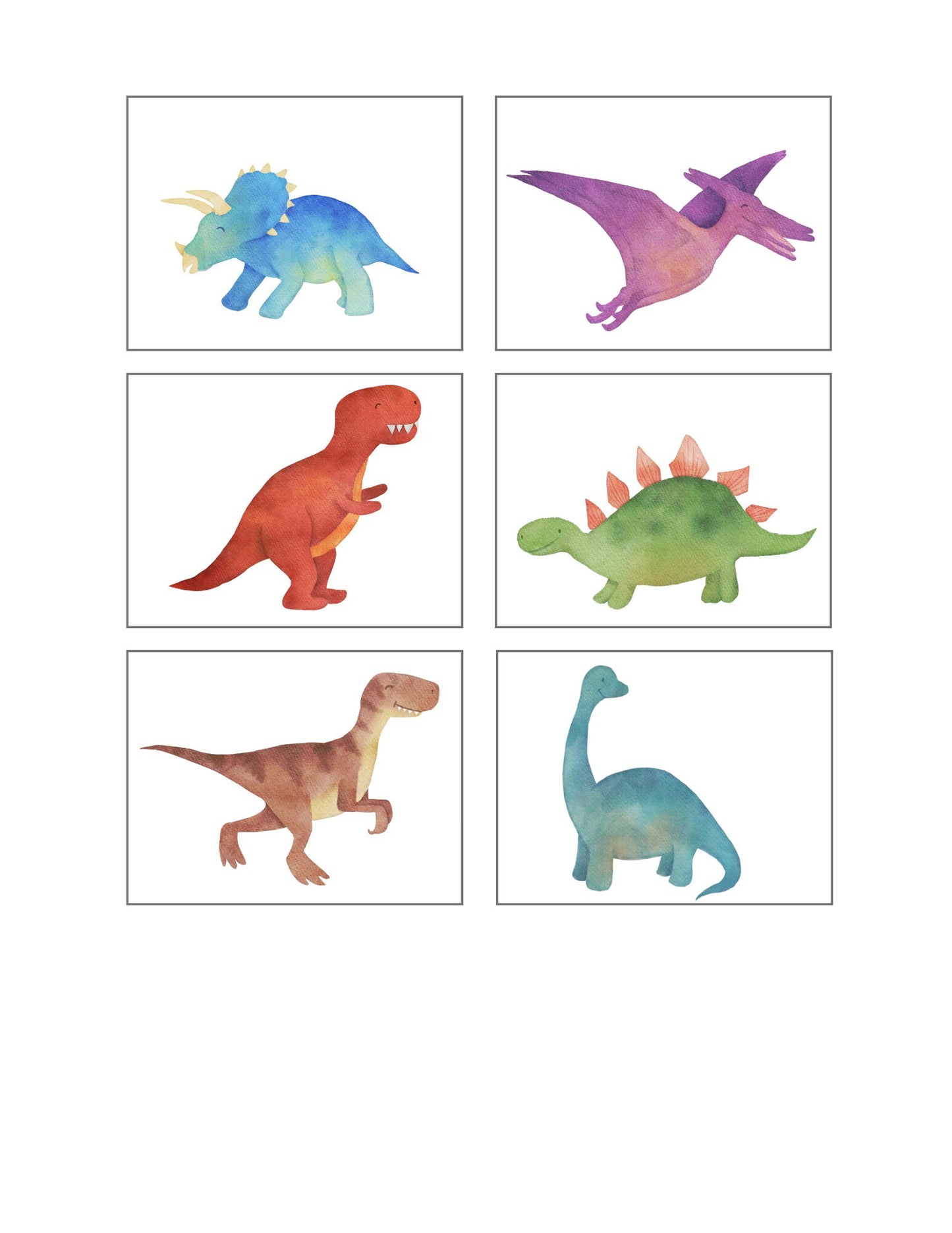 Dinosaur BUNDLE - Themed Flashcards, Count and Clip Cards, Word Cards and Poster