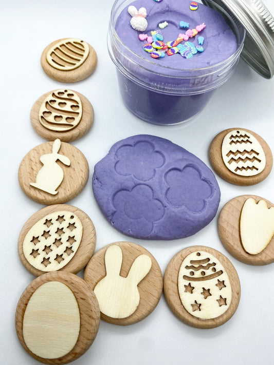 Easter Playdough Stamps - Easter Gift