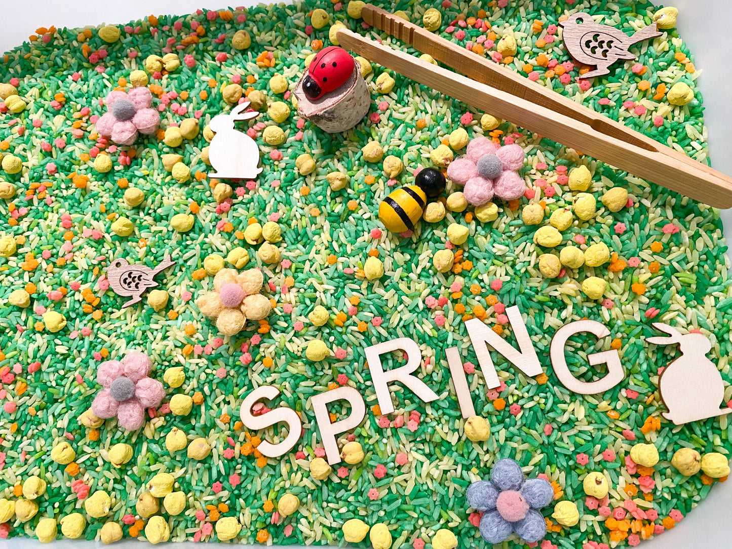 Spring I Spy Sensory Kit - Spring Sensory Bin