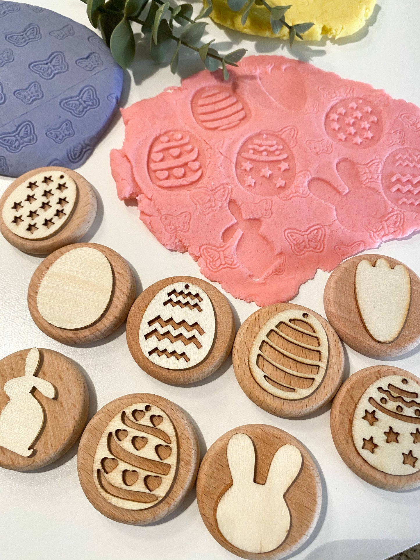 Easter Playdough Stamps - Easter Gift