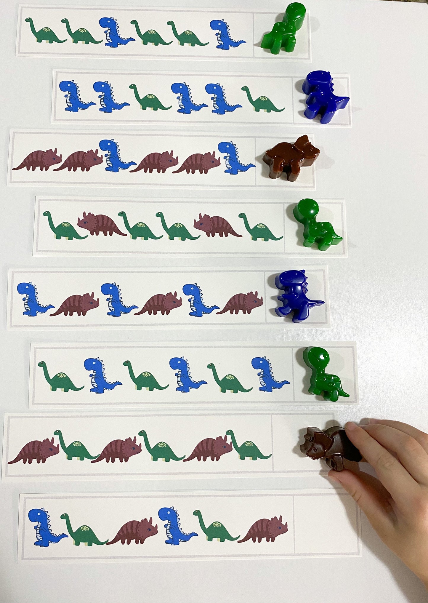 Dino Patterns - Resin Dinosaurs- Resin Dino Patterning