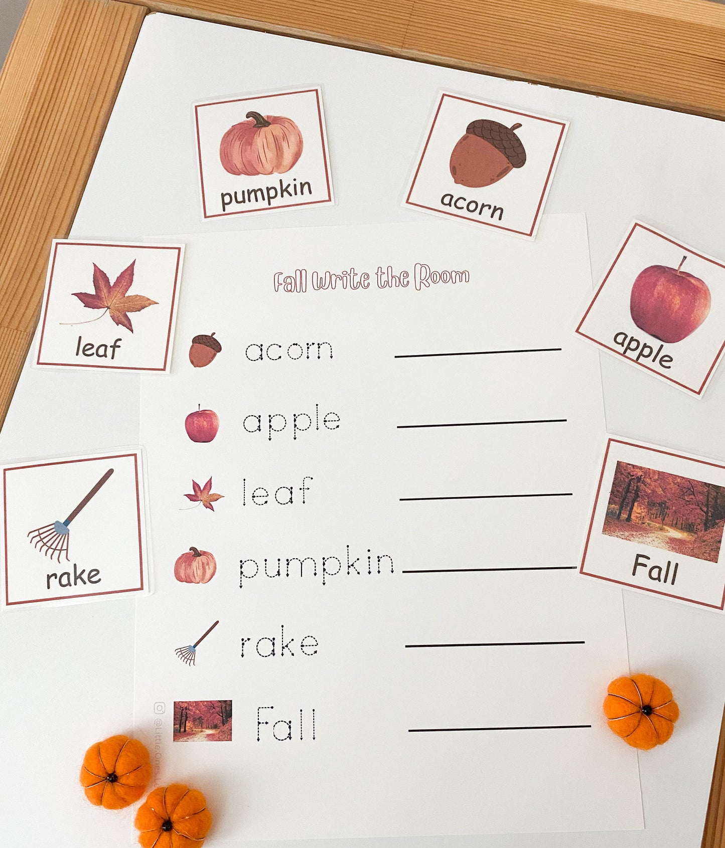 Halloween Math and Literacy Bundle - Witches Brew Recipe Cards, Write the Room Activity and Beginning Sounds