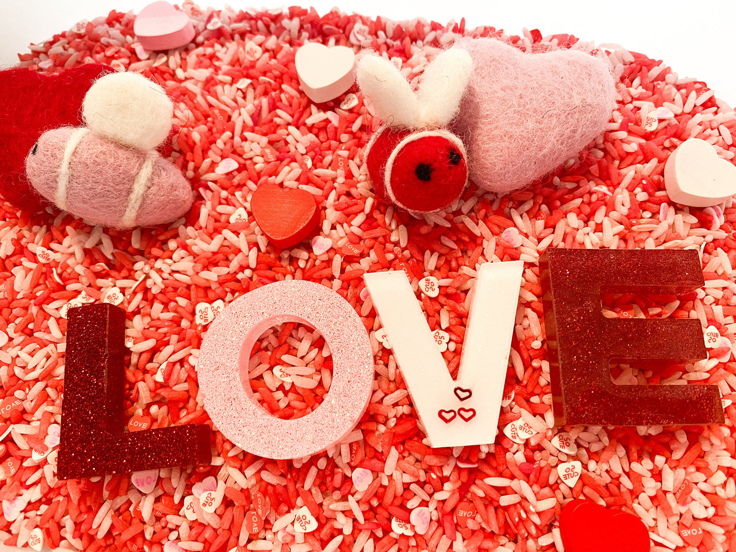 Love Bug Valentine’s Day Sensory Kit - Sensory Kit for Valentines Day - Valentine’s Day Sensory Kit